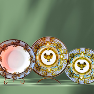 Royal Azure 18-Piece Plate Set